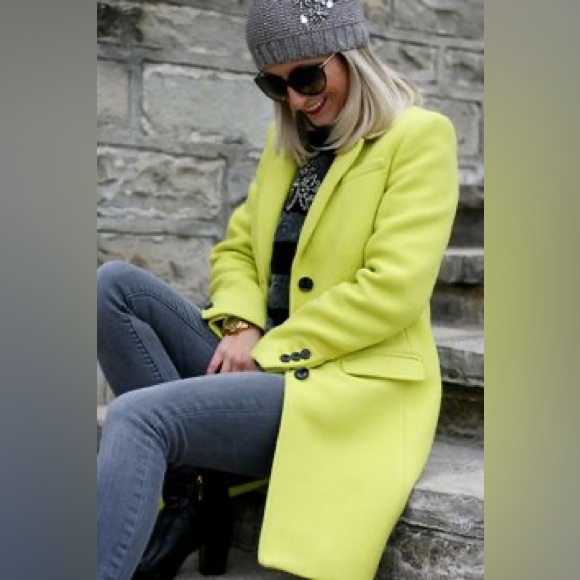 BANANA REPUBLIC THREE-BUTTON TAILORED COAT - Picture 3 of 13